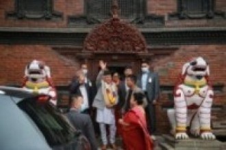 राष्ट्रपतिद्वारा कुमारीको दर्शन   